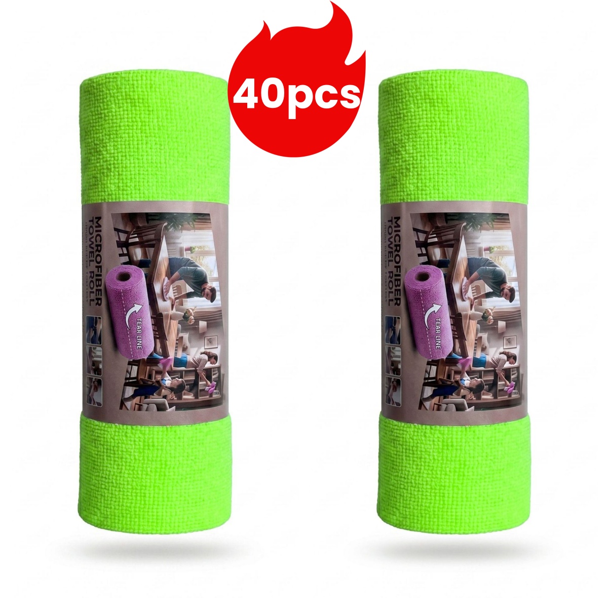 Microfiber Towel Detailing - 40pcs/25*25cm Car wash towels, car cleaning