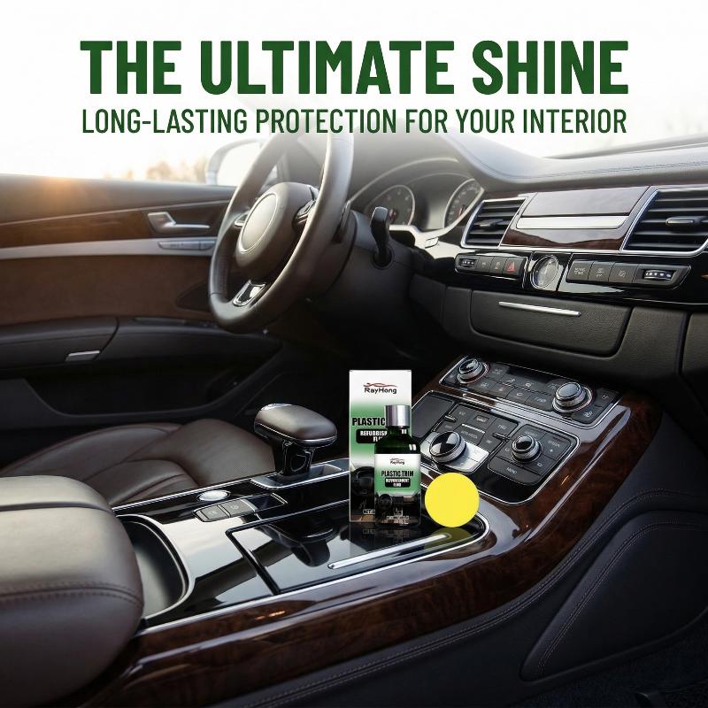 Trim Restorer Plastic - Car Trim Restorer Kit Plastic Polish