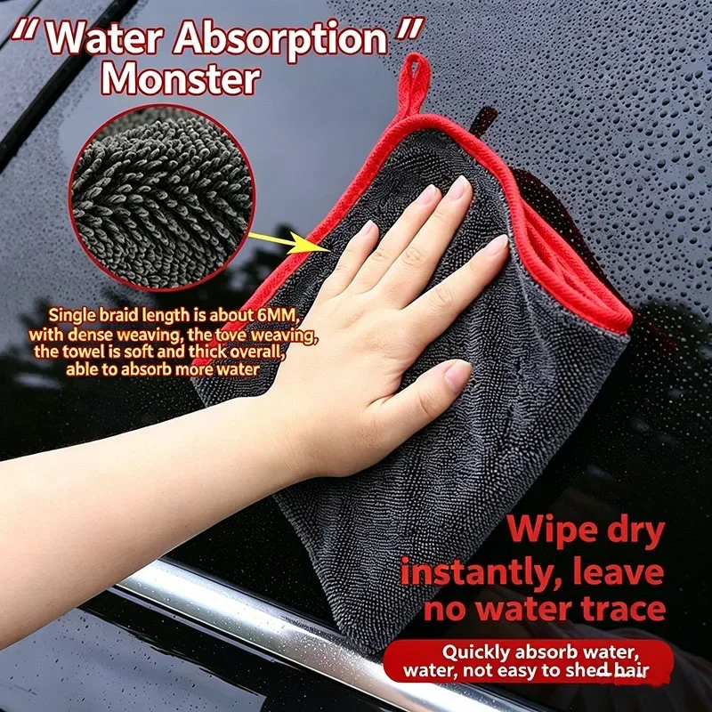500GSM Ultra Absorbent Car Tow - огляд і ціна Microfiber Towel Detailing