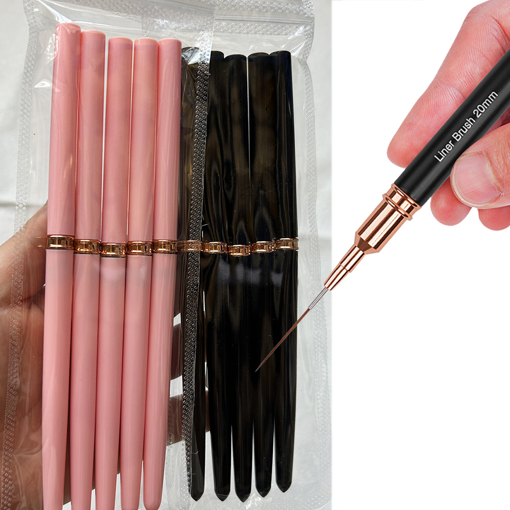Ultra Fine Nail Art Liner Brus - огляд і ціна Detailing Brush Set