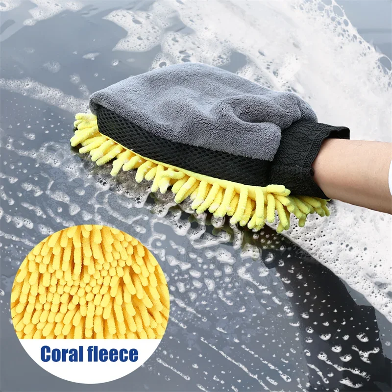 1/5pcs Car Washing Gloves Wate - огляд і ціна Detailing Brush Set