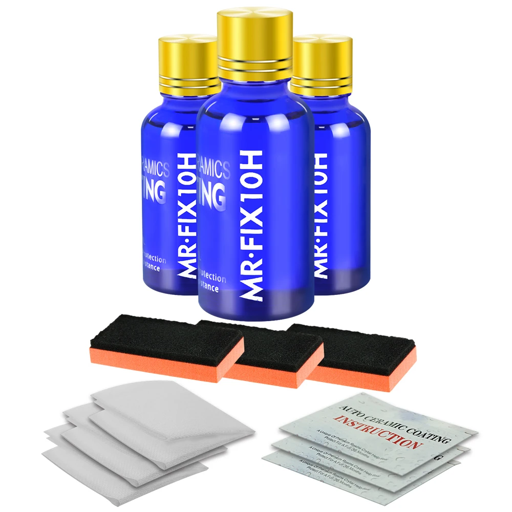 3PCS 10H Ceramic Coating Polis - огляд і ціна Car Wax Ceramic Coating