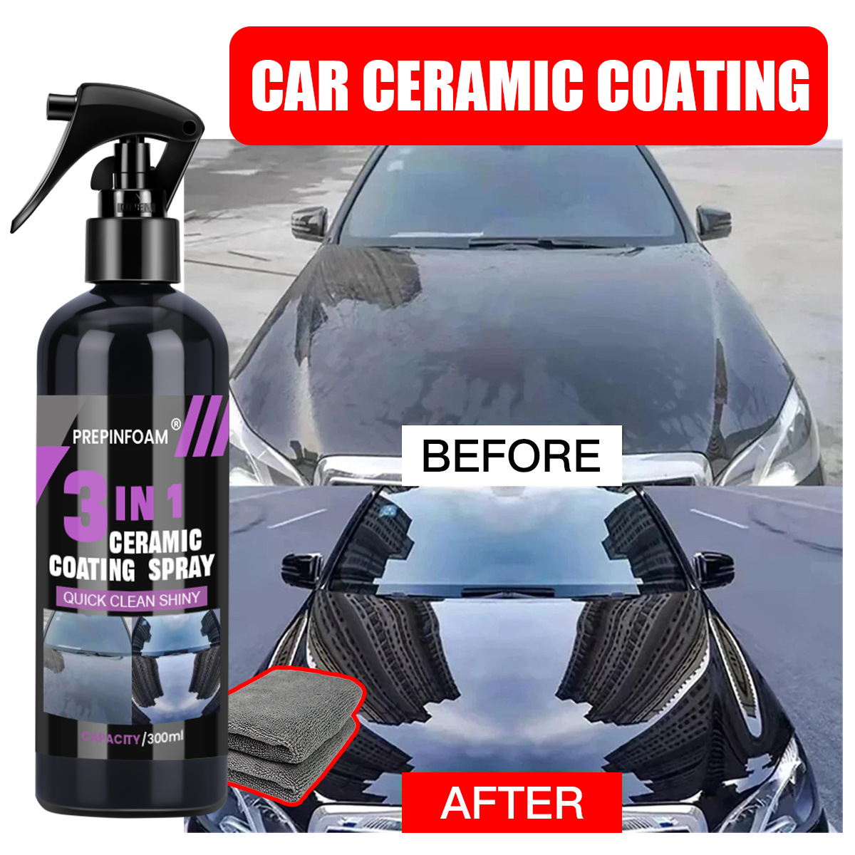 Quickly Cleaning Remove Stains - огляд і ціна Car Wax Ceramic Coating