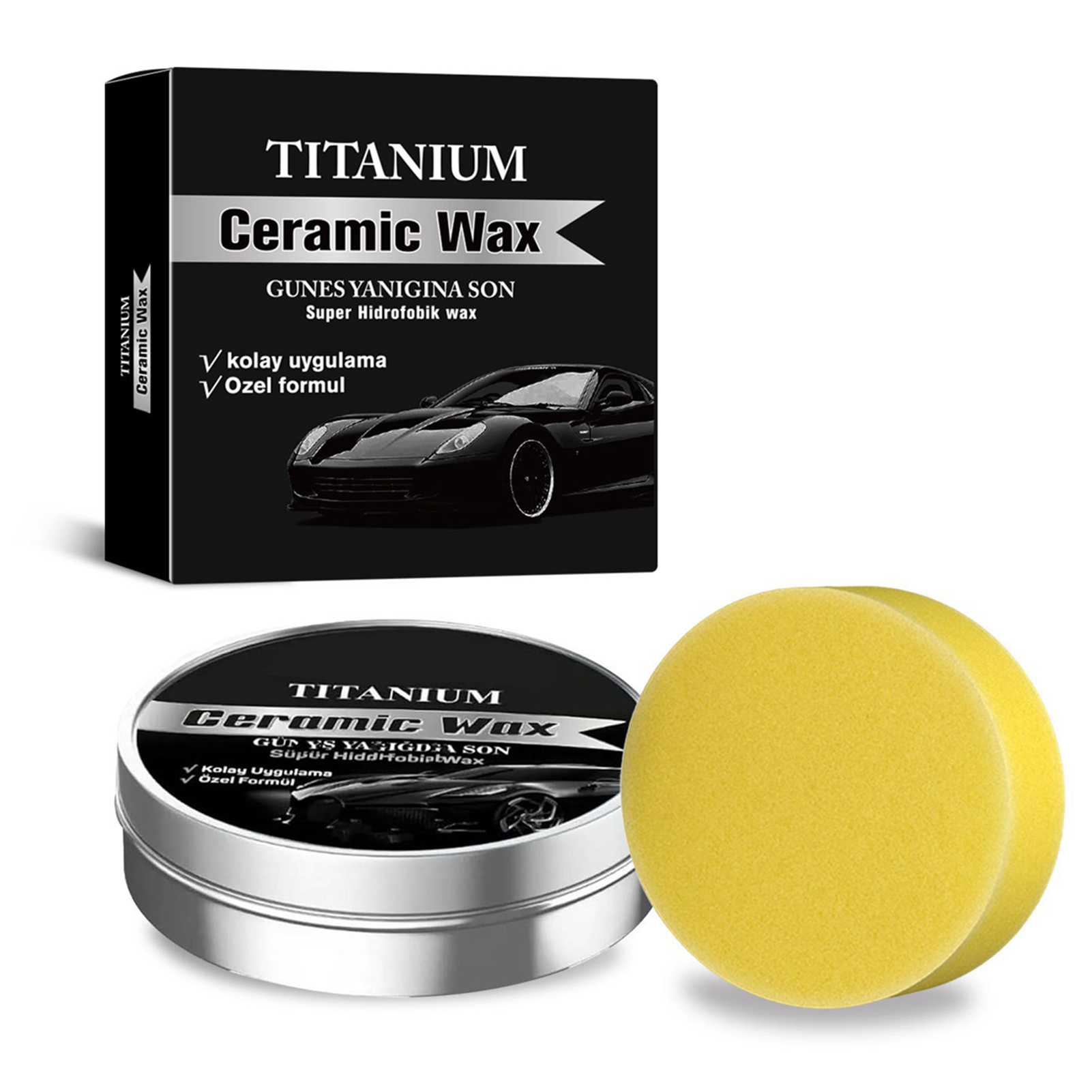 100g Ceramic Wax Cream Ceramic - огляд і ціна Car Wax Ceramic Coating